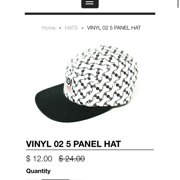 Five panel 101 Apparel Djinns hat - Picture 1 of 4